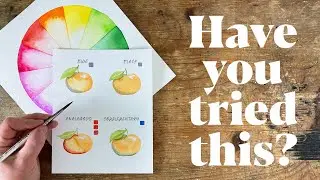 Four Ways To Paint Brilliant Watercolour Shadows!