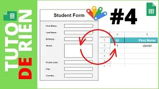 Mettre à jour une donnée depuis un formulaire Google Sheets