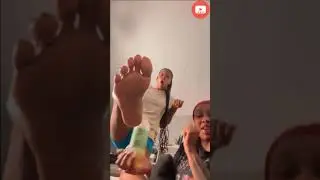 Jane X Friend Ebony Big Feet In Socks & Soles In Room (10) [FULL VIDEO]