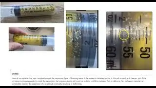 Harvesting Linear Motion From Ice Expansion- #1