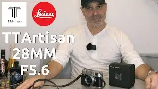 TTArtisan 28mm F5.6 Unboxing (With Lens Hood)
