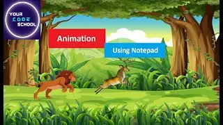 How to create an Animation in Notepad Using HTML CSS | Animation in HTML & CSS | Your Code School