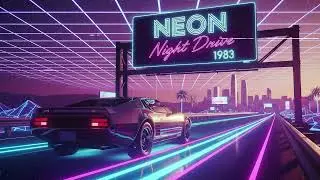 Neon Night Drive 1983 – Synthwave Night Reflections