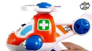Медицинский вертолет Карл - WOW TOYS Детские игрушки Kids toys