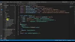 #38: redirectTo another route in Angular 14 Application | redirectTo & pathMatch in Angular