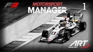 Motorsport Manager Mod F1 Manager 2021 № 1. Российский пилот и первая гонка в Формуле 3