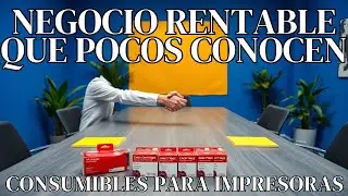 Negocio Rentable que Pocos Conocen: ¡Vende Consumibles para Impresoras y Gana Dinero desde Casa!