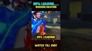 🔥Secret Solution of 99% Loading Problem in Garena Freefire🔥l 