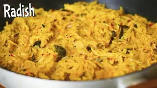 Radish Curry Recipe with Coconut Milk