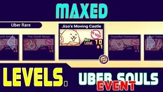 All 5 Ultra Souls MAXED!!! (Ultra Souls Event) The Battle Cats Gameplay