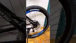 OMINI - велосипед со складной рамой. Литые диски, колёса R 26. Переключатель Shimano