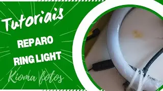 Reparo  Ring light  com problemas