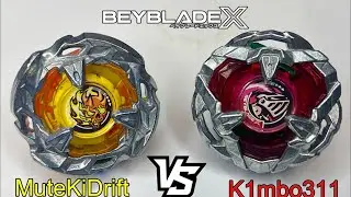 HellScythe 4-80HN VS KnightShield 3-80B | MuteKiDrift VS K1mbo311 | (custom beyblade X tournament)
