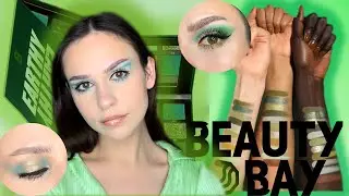 earthy by Beauty bay / обзор, свотчи, макияжи