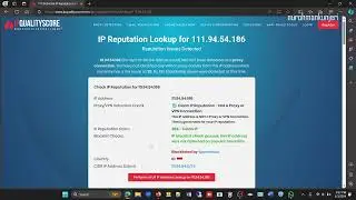 CARA CEK REPUTASI IP PUBLIK ANDA