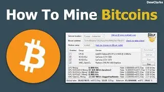 How to mine bitcoins (Easy Way)