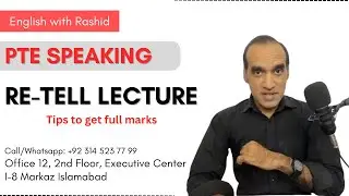 PTE Re-tell lecture | PTE retell lecture template | PTE re-tell lecture practice | @e2pte