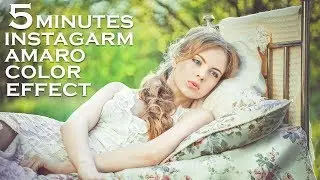 Instagram Effect in Photoshop (Amaro Color Effect)