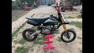 Pitbike Pitstar YX 140 Brutal REV limiter NEW engine !