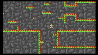 Python Pygame side-scrolling game example with source code