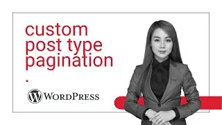 How to create WordPress custom post type pagination.