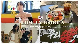 JUNE VLOG 🇰🇷 hang out with bff, aesthetic cafes + kpop concert | Erna Limdaugh