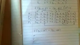 PDA to CFG conversion
