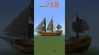 Minecraft Which Ship Looked The Best!🤔#shorts#minecraft