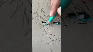 drawing capten in Bleach anime #drawing #anime #bleach
