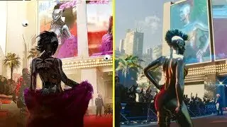 Cyberpunk 2077 From Concept Art to E3 Trailer - Graphics Comparison
