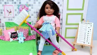 Doll win over chores with To-Do list! PLAY DOLLS 35min