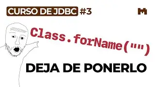 En serio, hay que dejar de poner Class.forName en JDBC