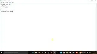 Copying the data from file - Introduction to java I/O