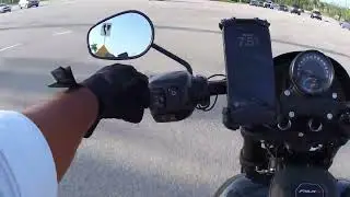 AKASO BRAVE 7 - Testing External Mic (in pocket)- Low Rider S .