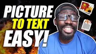 How to convert picture to text EASY !!! - on Iphone/Ipad