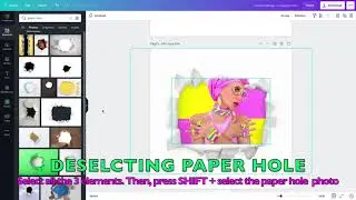 How to Make Paper Hole Effect in Canva