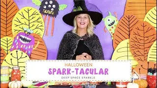 HALLOWEEN SPARK-TACULAR | Easy Holiday Art Project