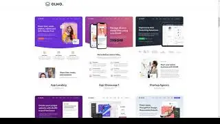 OLMO - React Landing Page Templates with Next JS saas saas landing