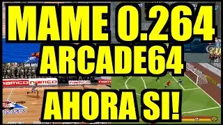 MAME 0.264 ARCADE64 TEST + EXTRA