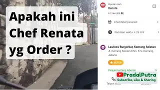 Vlog Jadi Ojol | Orderan Gofood dari Renata, apakah Chef ?