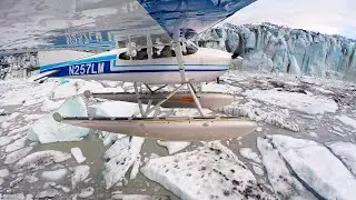 Low Flying over Trees and Ice - How they do it in Alaska! Part 3