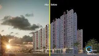 Walkthrough Post Production In After effects Before and After