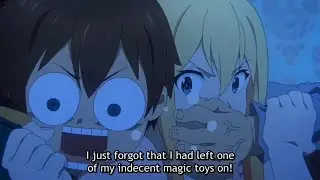 Kazuma impersonates Darkness 🤣