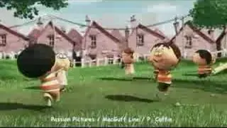 A young woman who lives in a shoe (Unaired flora ad)