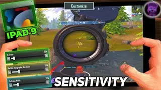 iPad 9th Fastest ⚡️Player Sensetivity After 3 Years Experience | PUBG Mobile🔥