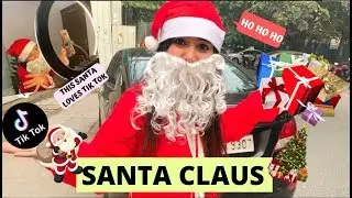 I Became SANTA in PUBLIC for 24 HOURS 🎅