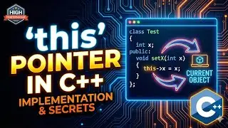 'this pointer' in C++ Practical implementation | C++ Tutorial | C++ Programming