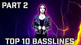 Top Ten Basslines by THE WARNING ⚡ Bassist ALE (Isolated Bass) - PART 2