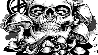 SKULL ILLUSTRATION (timelapse) #autodeskssketchbook #skull #inking