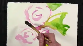Paint Loose Flowers in Watercolor